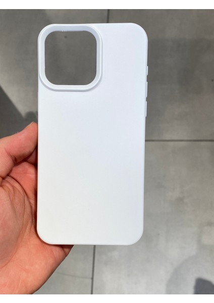 Iphone 15 Pro Max Uyumlu Içi Kadife Koruyucu Lansman Silikon Kılıf