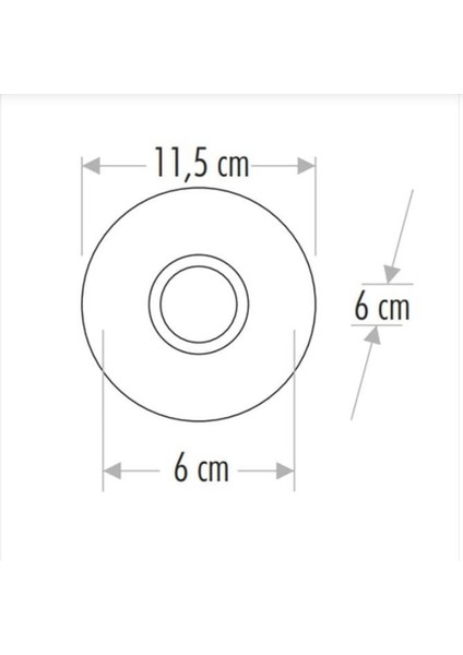 Günışığı LED Çerçeveli Yağmur Kristal Cam Spot CT-6615 modelleri