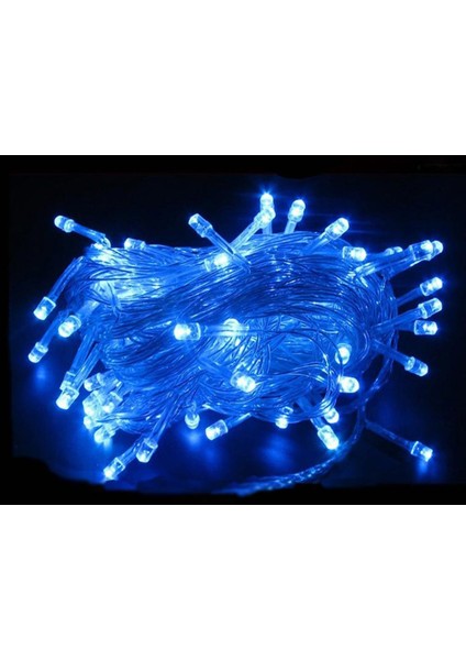 Yılbaşı LED Işık Ip LED Mavi 15 mt 8 Anımasyon Eklenemez