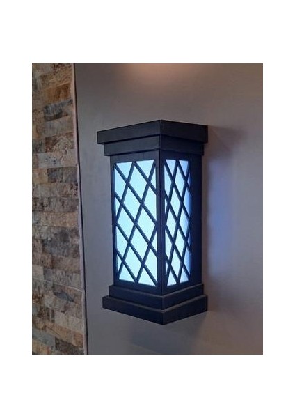 24W Dış Mekan Petekli Beyaz Dekoratif LED Aplik ECN-21354-64