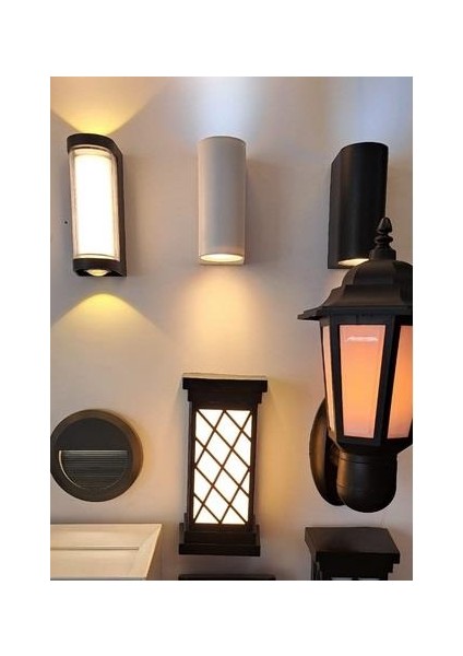 24W Dış Mekan Petekli Beyaz Dekoratif LED Aplik ECN-21354-64 fırsatları