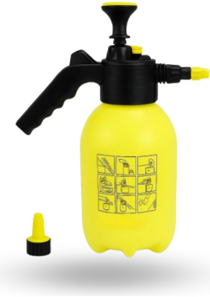 Büro Ev Ofis Arabası Için Araç Hijyeni 2lt Pompalı Basınçlı Oto Yıkama Aparatı