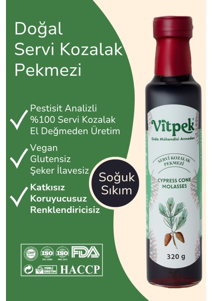 Doğal Kozalak Pekmezi 320G fiyatları