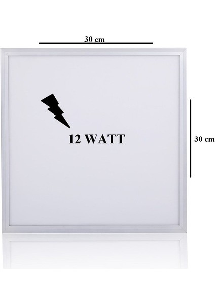 30X30 12W Beyaz LED Panel ALS-3030 fiyatları
