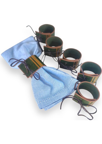 Birdy Ix Deri Peçete Halkası