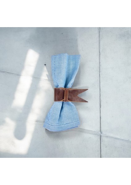 Birdy Vıı Deri Peçete Halkası