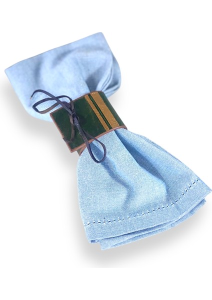 Birdy x Deri Peçete Halkası