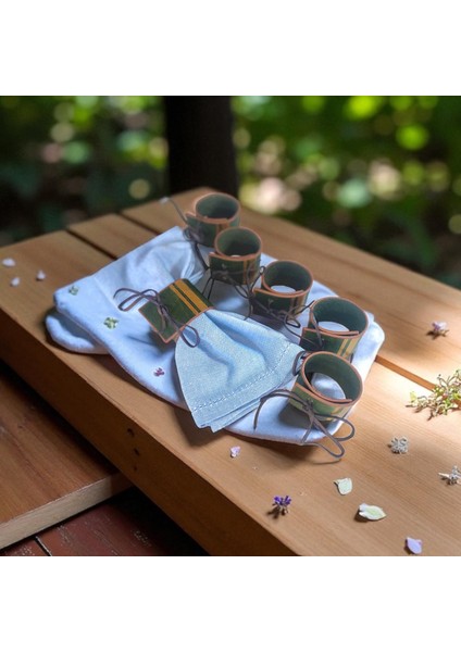 Birdy x Deri Peçete Halkası