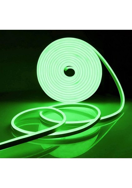Inoled 12V Neon Yeşil 5mt / Paket 6X12MM İNO-4342-08Y