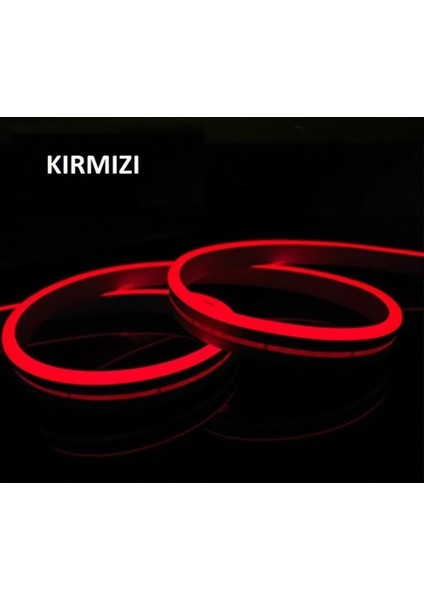 12V Neon Kırmızı 5mt / Paket 6X12MM YL42-0124