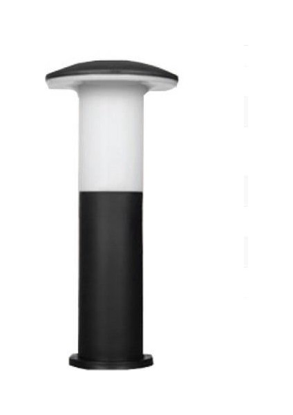 ECN-5030-S Uzun Mantar Bahçe Armatürü – 41 Cm, Siyah Gövde, E27 Duylu Dış Mekan Aydınlatma