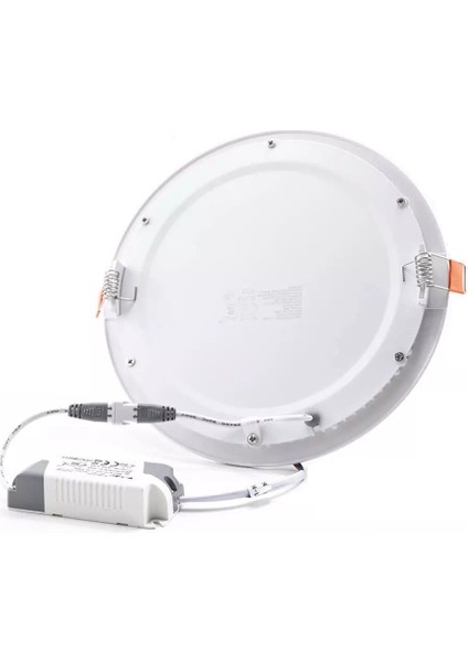 15W Beyaz 6500K Sıva Altı Yuvarlak LED Panel fiyatları