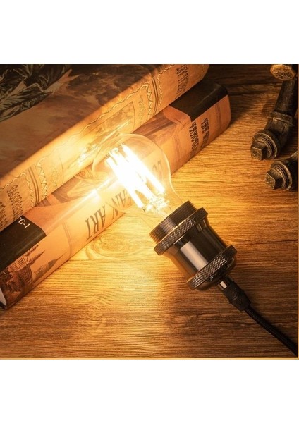 CT-4230 4W Edison Cob Filament LED Ampul – E27 Duy, Gün Işığı, 220V, Dekoratif Vintage Tasarım fırsatları