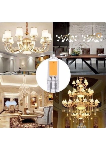 CT-4255 2W G4 LED Kapsül Ampul – 12V, Beyaz Işık, Düşük Tüketimli Mini Ampul modelleri