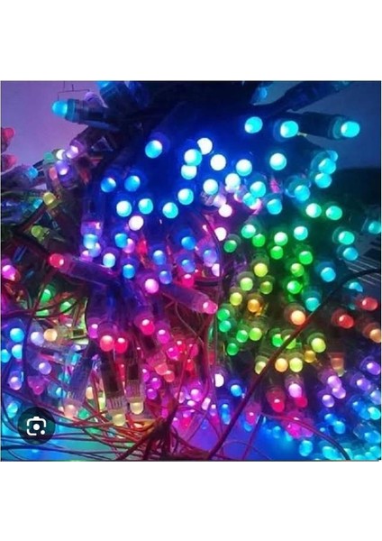 IP65 Dış Mekan Ip LED Rgb 10MT Eklenebilir Fonksiyonlu Rgb