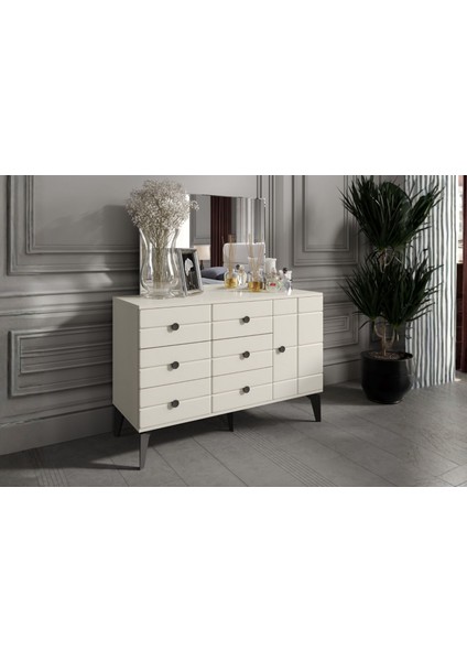 Senta Cream Şifonyer