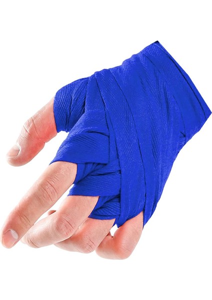 Elastik Boks Bandajı Çift Mavi 3,5 mt fırsatları