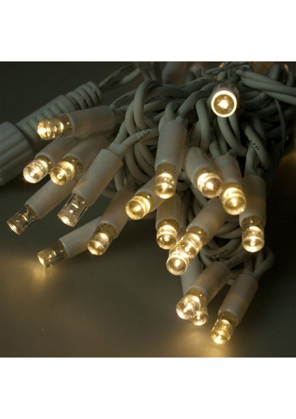 Yılbaşı LED Işık Ip LED 10 mt Beyaz IP65 Sabit Yanar Beyaz Kablo Al-80 220V fiyatları