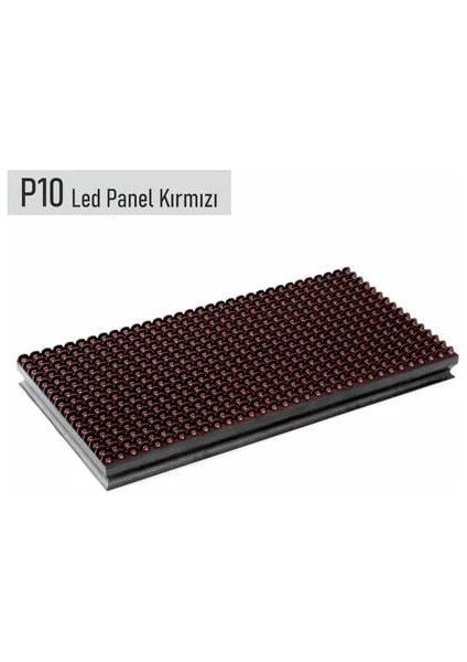 P10 Kırmızı LED Panel Kayan Yazı 16X32CM