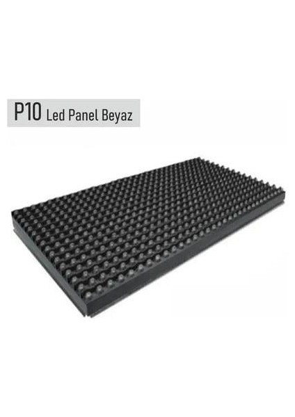 P10 Beyaz LED Panel Kayan Yazı 16X32CM