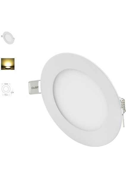 6W Beyaz 6500K Slım Sıva Altı LED Panel CT-5145 fiyatları