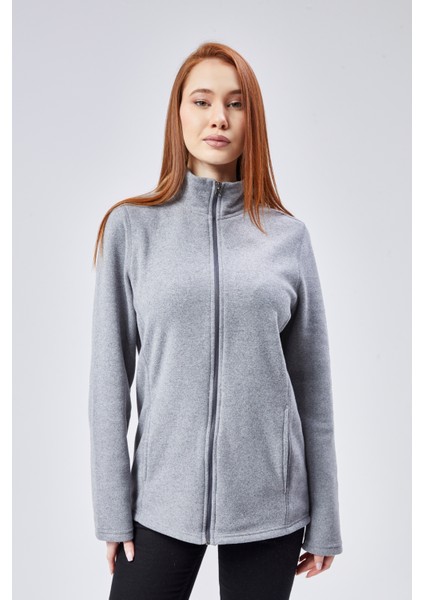 Mooncover Unisex Italyan Polar Fermuarlı Cepli Sweatshirt fırsatları