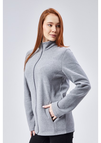 Mooncover Unisex Italyan Polar Fermuarlı Cepli Sweatshirt indirimleri