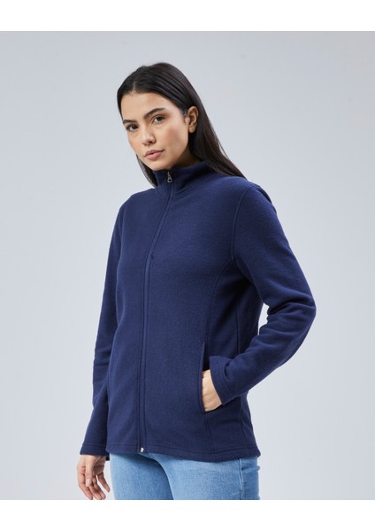 Mooncover Unisex Italyan Polar Fermuarlı Cepli Sweatshirt fırsatları