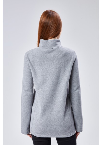 Mooncover Unisex Italyan Polar Fermuarlı Cepli Sweatshirt indirimleri