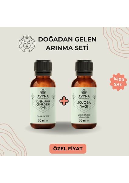Kuşburnu Çekirdeği Yağı & Jojoba Yağı – Derin Nemlendirme ve Cilt Yenileyici Doğal Serum