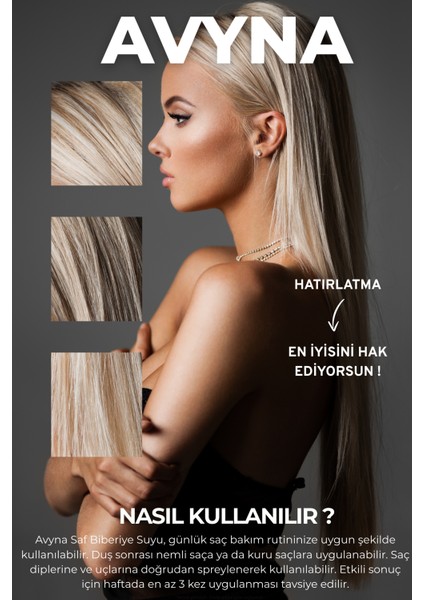 Saç Maskesi Yağı & Biberiye Suyu – Saç Dökülmesine Karşı Güçlendirici Bitkisel Formül