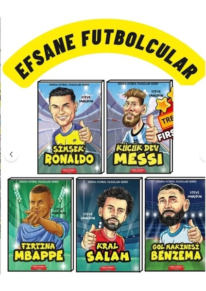 ⚽ 5’li Futbolcu Hikaye Seti + Futbol Topu Hediyeli!