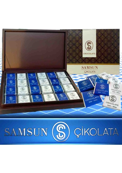 Samsun Çikolata 450 gr Hediyelik Madlen Çikolata