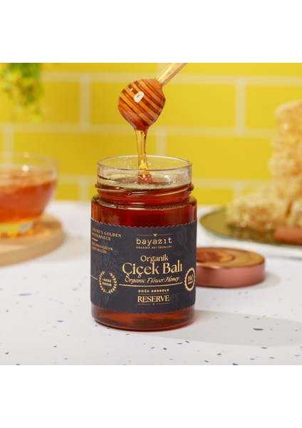 Bayazıt Organik Doğu Anadolu(Bingöl Karlıova) Çiçek Balı 450 gr