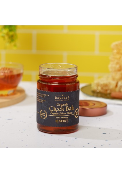 Bayazıt Organik Doğu Anadolu(Bingöl Karlıova) Çiçek Balı 450 gr modelleri