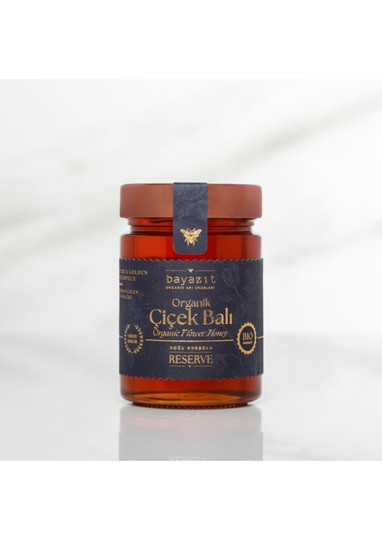 Bayazıt Organik Doğu Anadolu(Bingöl Karlıova) Çiçek Balı 450 gr fırsatları