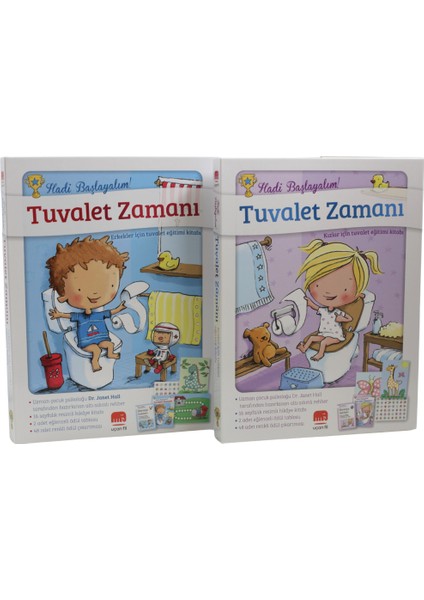 Hadi Başlayalım: Tuvalet Zamanı - Kız - Dr. Janet Hall