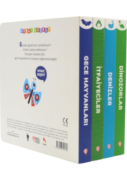 Oynat Keşfet: Dinozorlar (Hareketli Kitap)