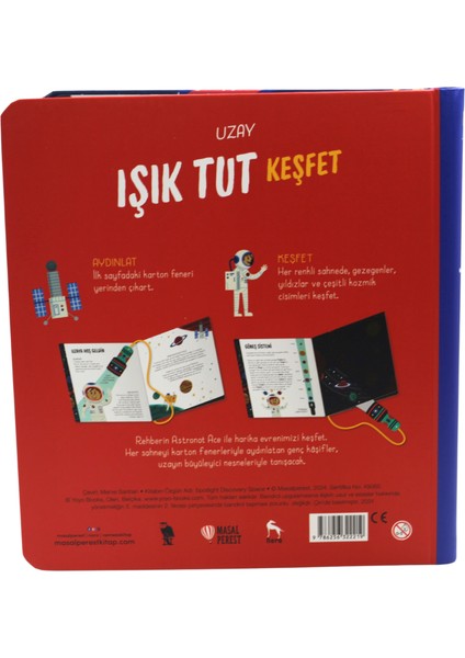 Işık Tut Keşfet -Uzay (Fenerli Kitap)