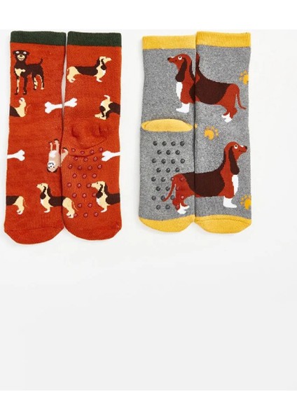 Desenli Erkek Çocuk Havlu Soket Çorap 3'lü (W5) fırsatları