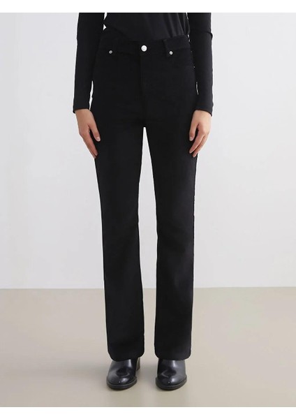 Dar Fit Ispanyol Paça Kadife Kadın Pantolon (W5) fiyatları