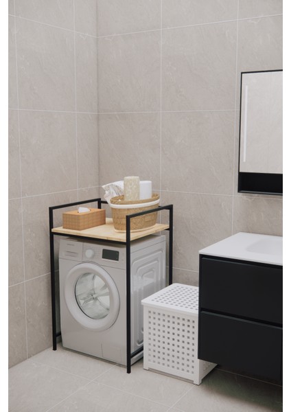 Çamaşır Makinesi Üstü Düzenleyici Raf Banyo Dolabı Makina Üstü Dolap Kurutma Makinası Rafı modelleri