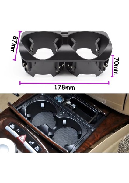 Mercedes-Benz S-Serisi W221 Orta Konsol Bardaklık (2006-2013) fiyatları