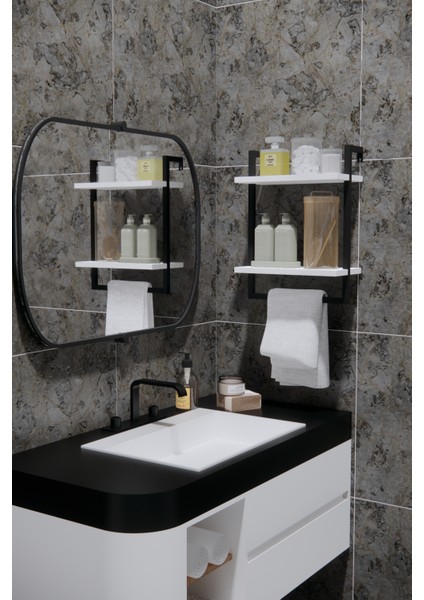 Havluluk Banyo Rafı Çok Amaçlı Banyo Rafı Dolabı Havluluk fırsatları