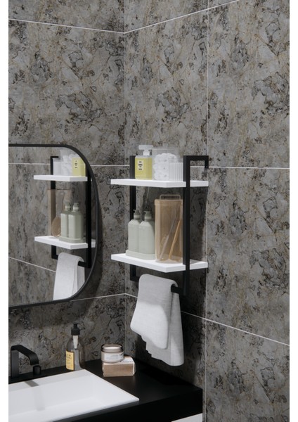 Havluluk Banyo Rafı Çok Amaçlı Banyo Rafı Dolabı Havluluk modelleri