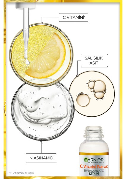 C Vitamin Serum(Niasinamid+Salisilik Asit)+Göz Kremi(Niasinamid+Kafein+Aydınlatıcı Nemlendirici Krem modelleri