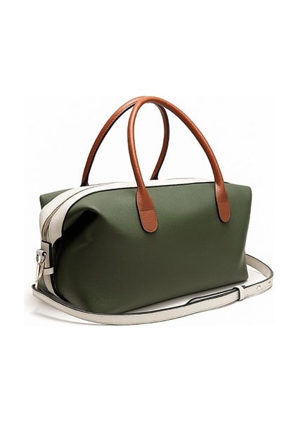Kadın Üç Renkli Hakiki Deri Tote Çanta indirimleri