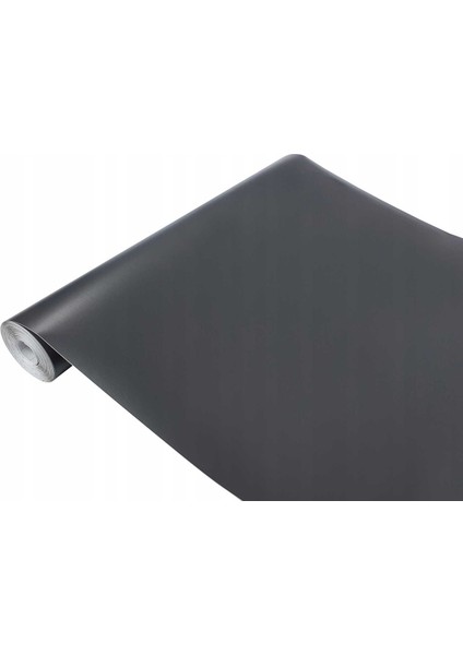 276-3245 Kendinden Yapışkanlı Mat Antrasit Düz Renk Folyo ( 45 cm x 2 mt )