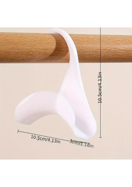 2 Adet Beyaz Çanta Askısı, Dolap Askıları, Sırt Çantası, Kemer, Eşarplar, Şapka Için Plastik Çanta Tutucu Düzenleyici indirimleri