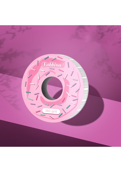 Bobbinail Yapışkanlı Yedek Rulo Törpü 180 Grit ATS-180